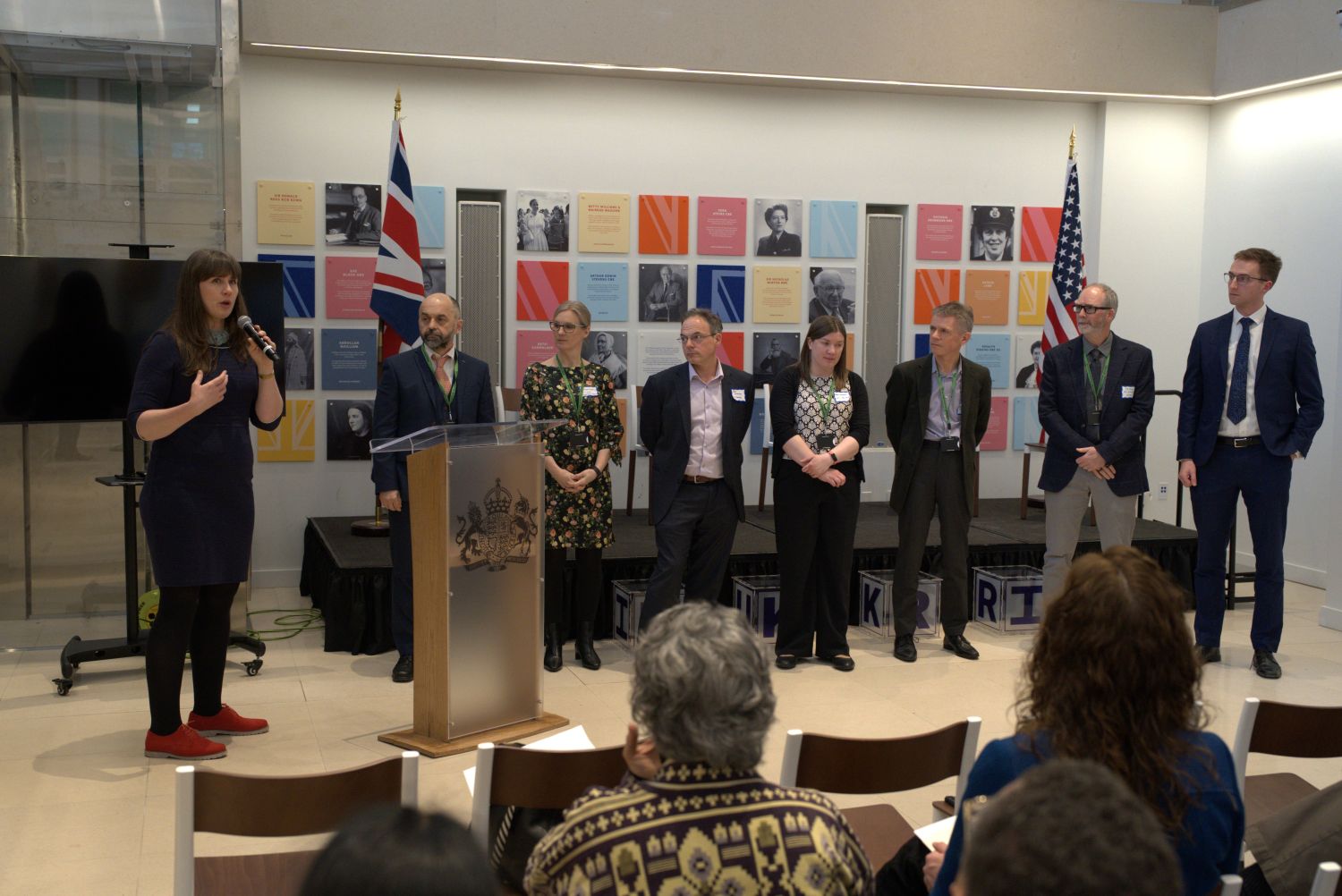 Presentation of the Pioneering UK-US Breakthroughs (PUB) Award at the British Embassy in Washington, DC.